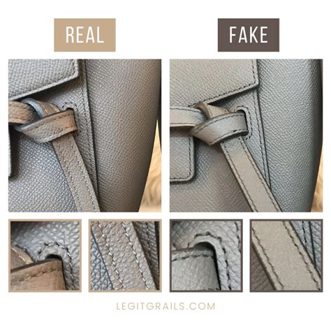 how to spot fake celine belt|How To Tell If Your Céline Handbag Is The Real Thing.